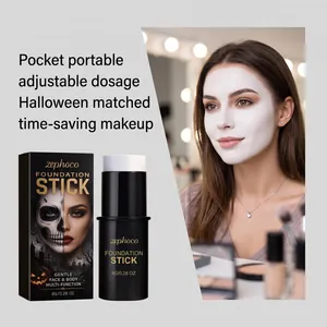 Zephoco weißer Grundierungsstift für professionelle Halloween-Gesichts- und Körper-Make-ups.