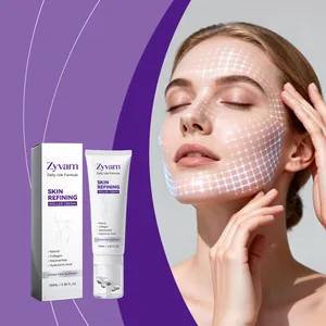 Zyvarn Skin Refining Roller Face Cream With Retinol Collagen Niacinamide Hyaluronic Acid Moisturizing Firming Anti-Wrinkle Skincare Cream