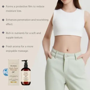 Aceite de masaje corporal OceAura nutritivo con aroma fresco para el cuidado diario