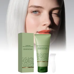 Crème Dépilatoire Adoucissante Nettoyage Doux des Poils du Corps Soin Hydratant Pour l'Été Utilisation Quotidienne Peau Lisse