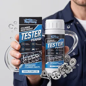 Professional Cylinder Head Gasket Tester Fluid Water Cooled Engine Diagnostic Leak Detector Fluid Car Repair Tool