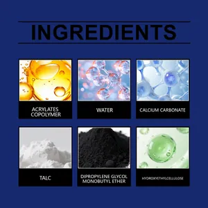 Lista detallada de ingredientes químicos para adhesivo fuerte sin clavos JAKEHOE