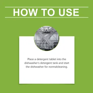 Step-by-step guide on how to use dishwasher detergent tablets for effective deep cleaning