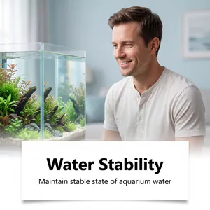 Tablettes de stabilité de l'eau d'aquarium pour un environnement de bac à poissons sain