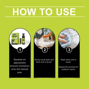 Instrucciones paso a paso sobre cómo usar el kit de limpieza de zapatillas