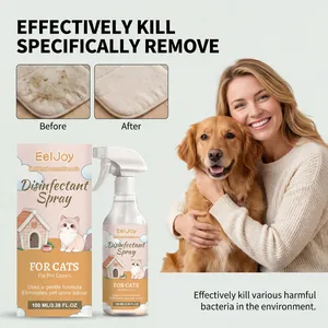 EelJoy 100ml spray desinfectante para mascotas para limpiar ambientes interiores y nidos