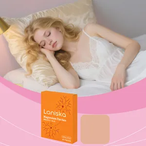 LANISKA Patchs au Magnésium Avec B12 Et ALA 30 Pièces Patch de Soins Corporels pour Nourrir la Peau Relaxation Quotidienne