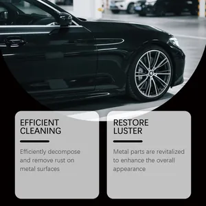 Roestverwijderingsspray voor auto-onderdelen om velgen te reinigen en glans te herstellen