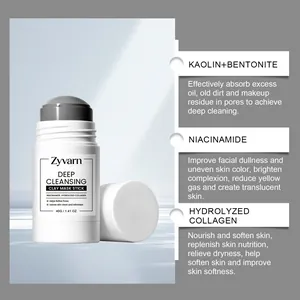 Detailansicht der Zyvarn Tiefenreinigungs-Tonerde-Maske und deren Inhaltsstoffvorteile