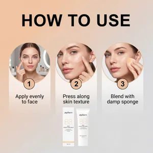 Οδηγός βήμα προς βήμα για την εφαρμογή του zephoco BB skin perfecting balm Ivory White