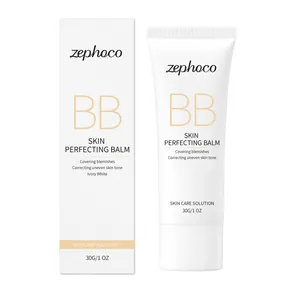 Zephoco BB Skin Perfecting Balm σε Ivory White με κουτί για ομοιόμορφη κάλυψη επιδερμίδας