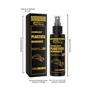 Especificaciones de dimensiones detalladas para el spray renovador plástico RAYHONG