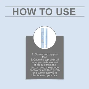 Guide d'utilisation étape par étape pour le stylo correcteur zephoco ivory light