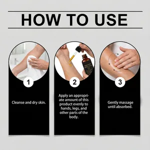 Guía de instrucciones paso a paso sobre cómo usar aceite corporal para hombres en la piel