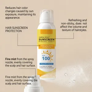 Feiner Haar- und Kopfhaut-Sonnenschutzspray mit LSF 100 und Breitbandschutz-Effekt