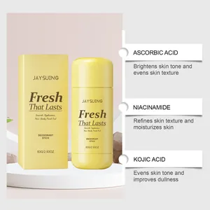 JAYSUING deodorant stick with niacinamide and kojic acid for skin brightening and care