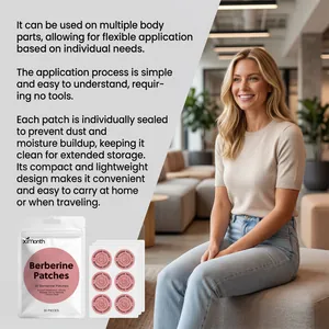 XIMONTH Berberine skin care patches for gentle body support and daily wellness use