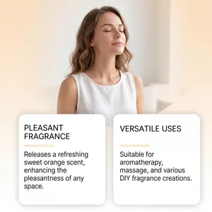 Gedetailleerde beschrijving van het gebruik van zoete sinaasappelolie voor aromatherapie