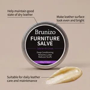 Λεπτομερής μακροεντολή της υφής Brunizo furniture salve για προστασία δέρματος υψηλής ποιότητας