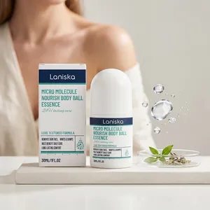 Vista dettagliata di Laniska Body Ball Essence per la cura delle verruche, 30ml.
