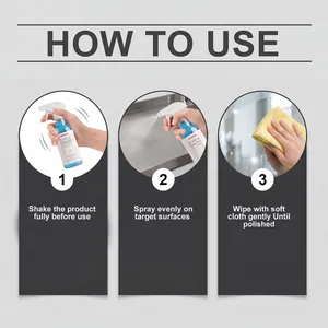 Guide d'instruction détaillé étape par étape sur l'utilisation du nettoyant vitre JAKEHOE