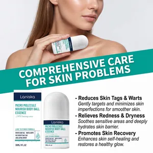 Essenza roll-on Laniska per la cura del corpo contro i fibromi penduli e gli arrossamenti
