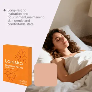 Patchs au magnésium Laniska avec B12 et ALA pour l'hydratation intense de la peau