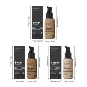 ARVIONA serum foundation dimensions and shades for flawless lightweight coverage