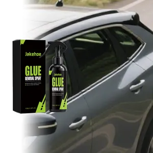 Jakehoe Adhesive Remover Spray Effective Multi Purpose Glue Remover For Car Glass Surface Sticker Residue Cleaner Household Tool