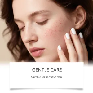 Detailed view of gentle almond massage oil for sensitive skin care and deep hydration