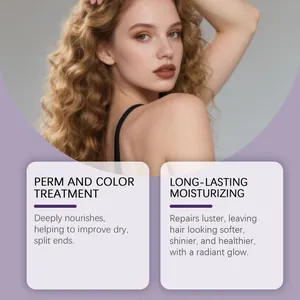 Macro detail of healthy curly blonde hair showing nourishment and radiant luster effects