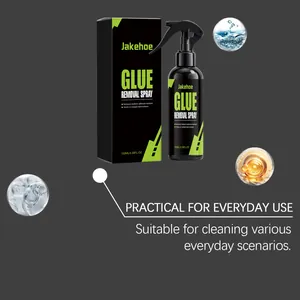 Jakehoe 100ml glue removal spray with box for cleaning stubborn adhesive residues