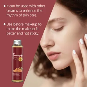 Premium almond moisturizing massage oil with Vitamin E for soft and radiant skin