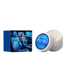Crema reparadora de cuero aniónica RayHong 100g para asientos de coche y grietas