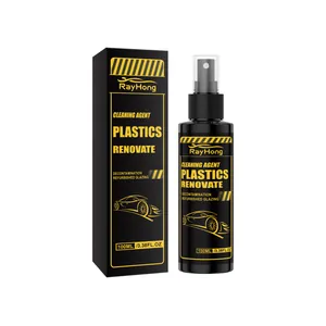RayHong 100ml renovador de plásticos y spray limpiador para mantenimiento interior