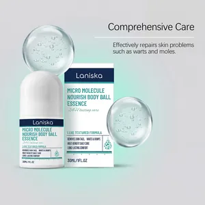 Essenza corpo roll-on Laniska per levigare la pelle e riparare le verruche da 30ml