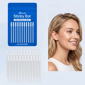 Ximonth Sticky Ear Wax Remover Stick Resin Soft Ear Canal Cleaning Swab Portable Ear Care Tool For Daily Oral And Nose Care