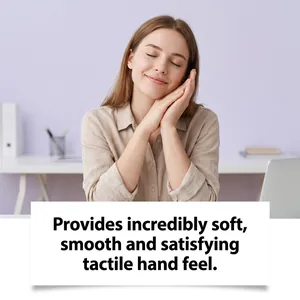 Detailed shot highlighting the incredibly soft and smooth hand feel of this creative squeeze toy.