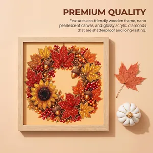 Detail showing glossy acrylic diamonds and high-quality textured pearlescent canvas material.