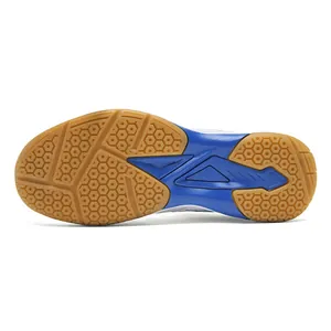 Semelle en gomme antidérapante pour chaussures de badminton et de tennis respirantes