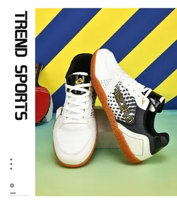 Chaussures de tennis de table professionnelles respirantes avec semelles antidérapantes
