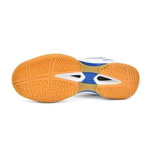 Non-slip gum rubber sole of professional table tennis and badminton shoes for athletes