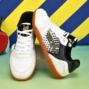 Chaussures de tennis de table avec maille respirante et semelle en caoutchouc antidérapante