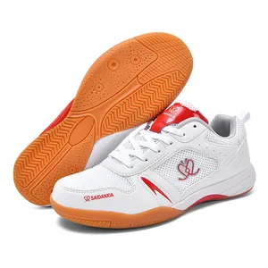 Chaussures de tennis de table professionnelles avec semelle en gomme antidérapante
