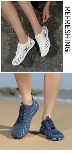Atmungsaktive Outdoor-Wasserschuhe für Strand und Tauchen mit rutschfester Sohle