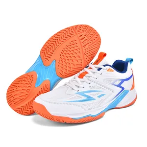 Chaussures de volley-ball et badminton mixtes avec semelle en gomme antidérapante