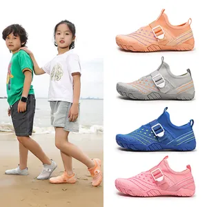 Kids Quick Dry Water Shoes Breathable Wading Shoes Non-Slip Rubber Sole Beach Sneakers Boys Girls Outdoor Aqua Shoes