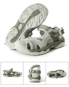 Detailed multi-angle views of women's quick-dry outdoor wading sandals with non-slip soft soles