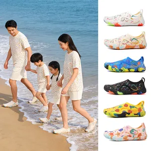 Kids Adult Quick Drying Barefoot Water Shoes Five Finger Wading Shoes Non Slip Beach Swim Aqua Shoes For Outdoor Sports