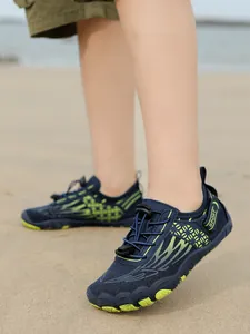 Breathable children's quick-dry water shoes with non-slip sole for beach wading